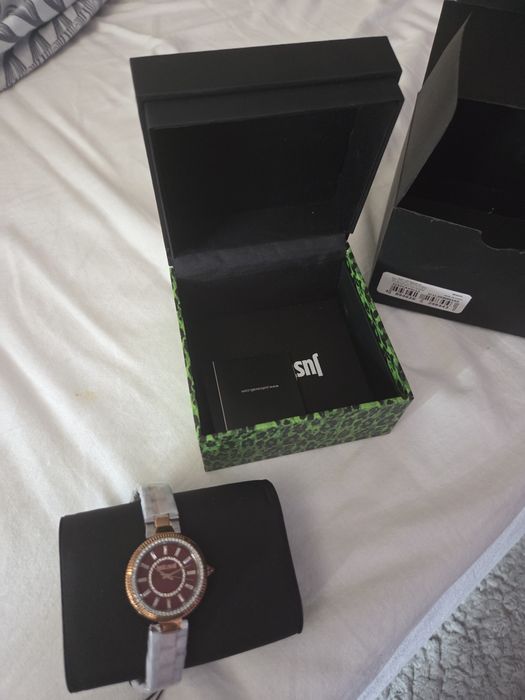 JUST CAVALLI, Ceas, Argintiu, Auriu Dama