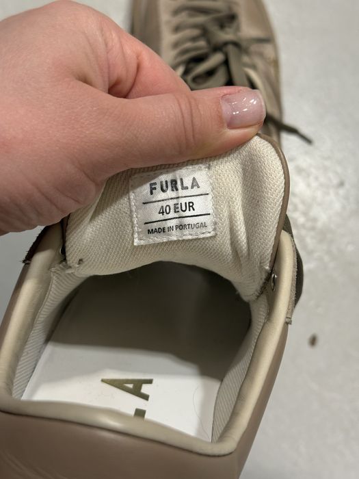 Sneakers Furla bej 40