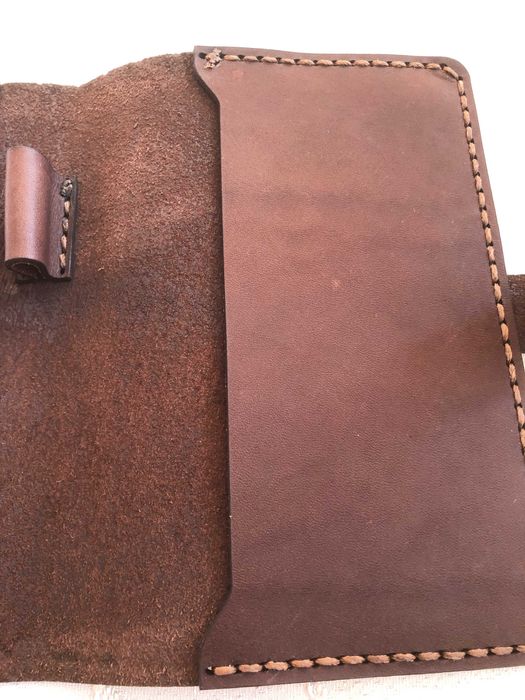 Калъф за пътуване BURGUNDY COLLECTIVE, есст. кожа ръчна изработка, ЮАР