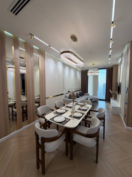 ЖК Nest one 38 этаж, Вид на парк