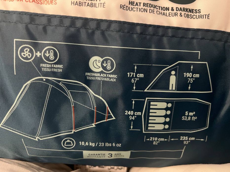 Продаётся абсолютно новая палатка куплена в Германии