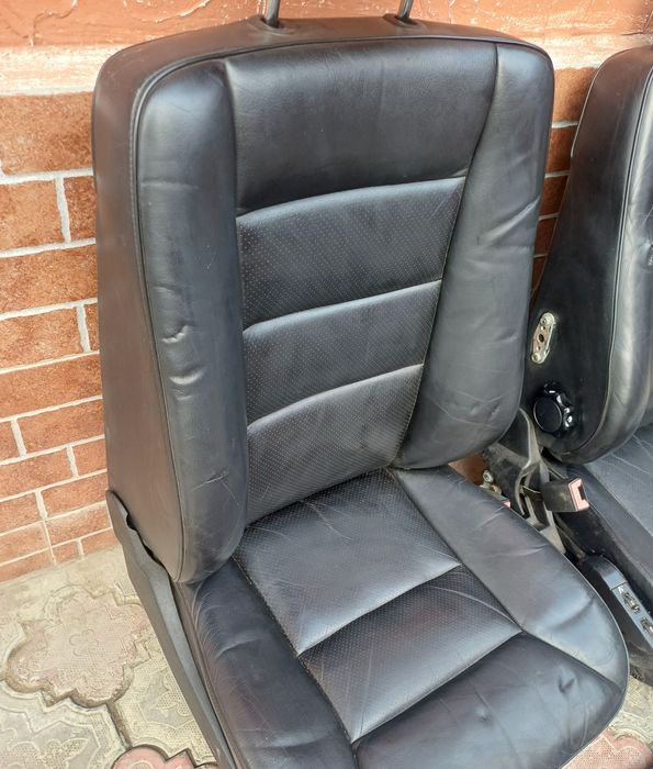 Кожанный салон w124