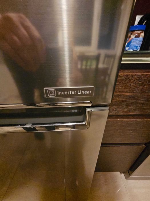 LG Хладилниk c фризер -  долна камера -  LGGBB61PZHZN