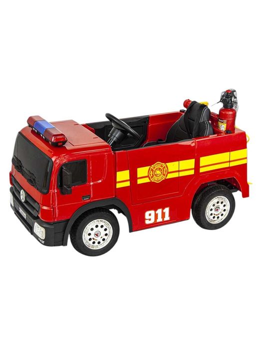 Детская машинка на аккумуляторе, пожарная машинка.