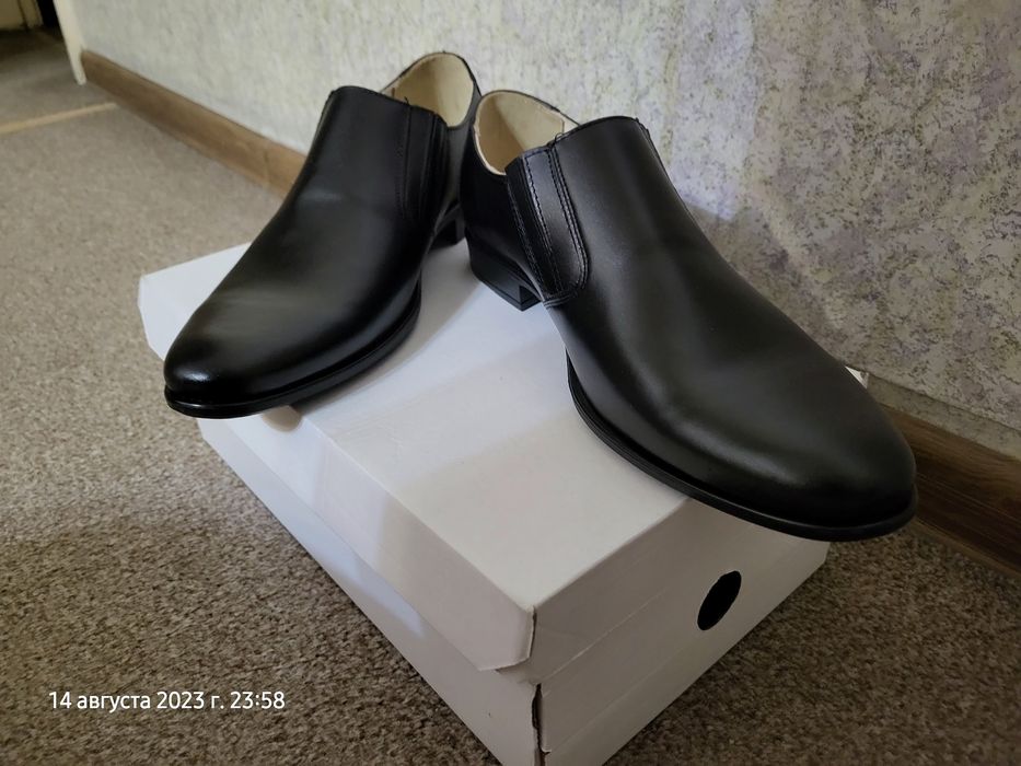 Туфли кожа 43, polo 3xl.
