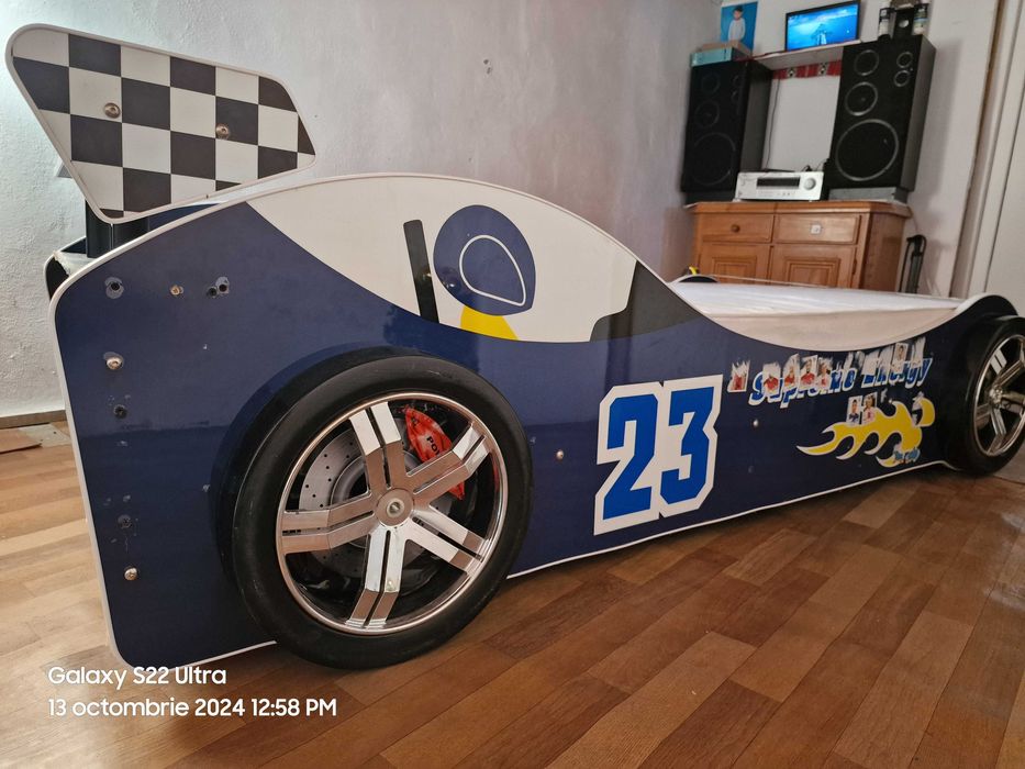 Pat mașinuțe  pentru copii