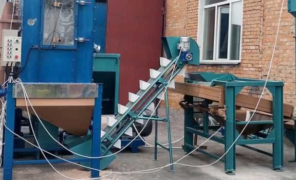Banda de transportare cu cuve 3m Productivitate: 3-4t/h