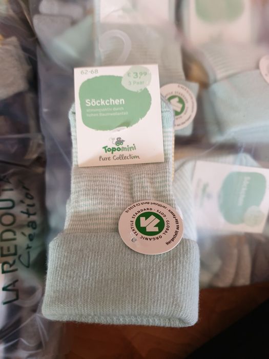 Бебешки чорапи,80 БИОпамук