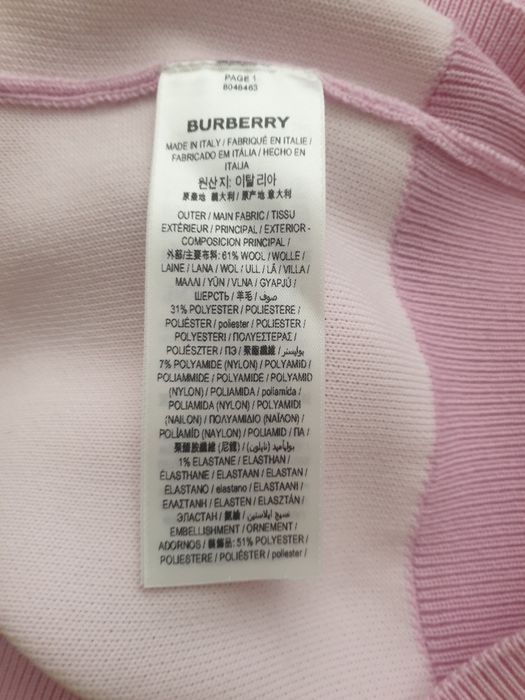 Луксозен пуловер Burberry