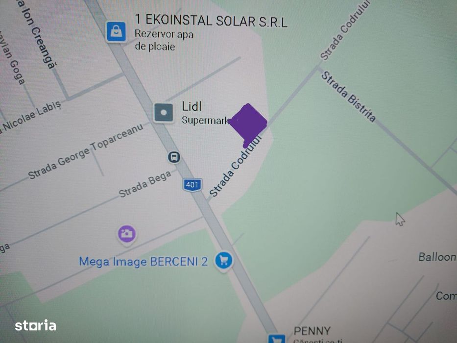 Teren intravilan de vânzare, utilități disponibile