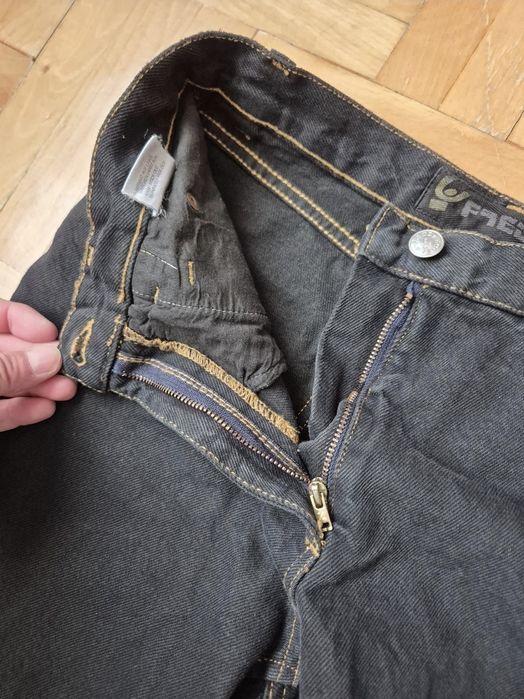 Blugi Premium evazați Freddy, Flare Jeans, Fit Y2K Boho Chic - 42