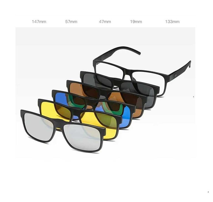 Rama Ochelari Vedere Clip On Polarizat /  Magnetic / 2 Modele