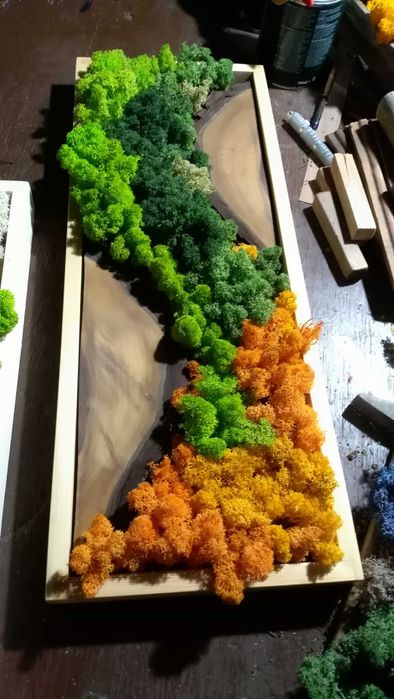 Скандинавски мъх,декорации