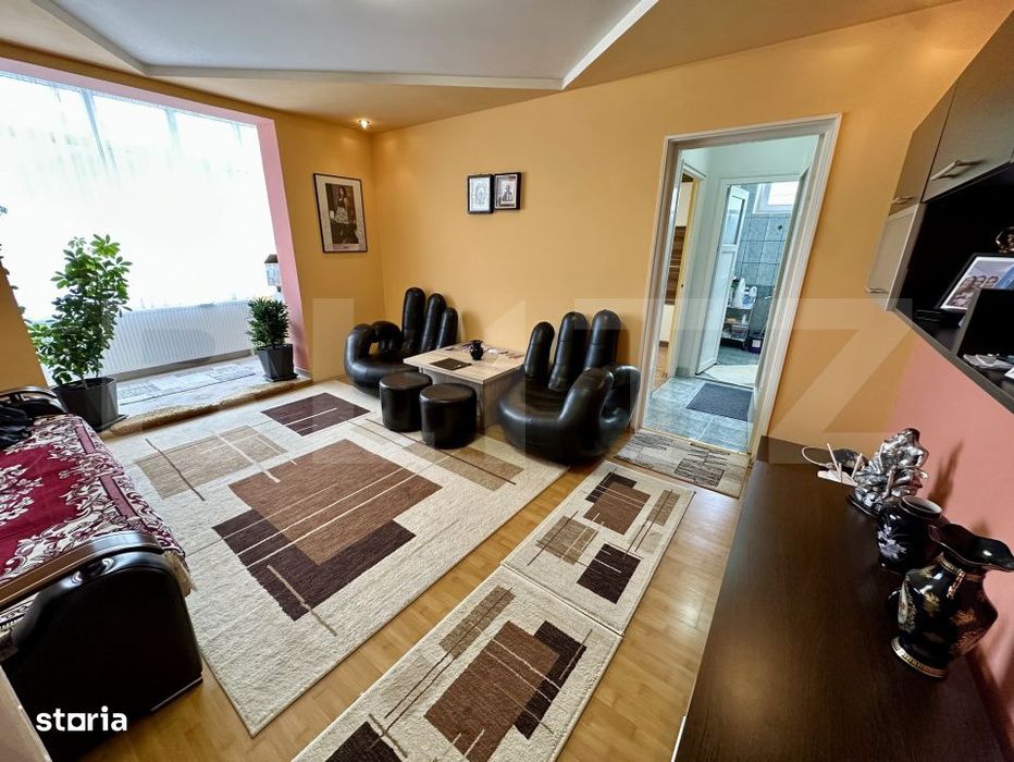 Apartament cu 2 camere, 45 mp, priveliste panoramica, Cugir