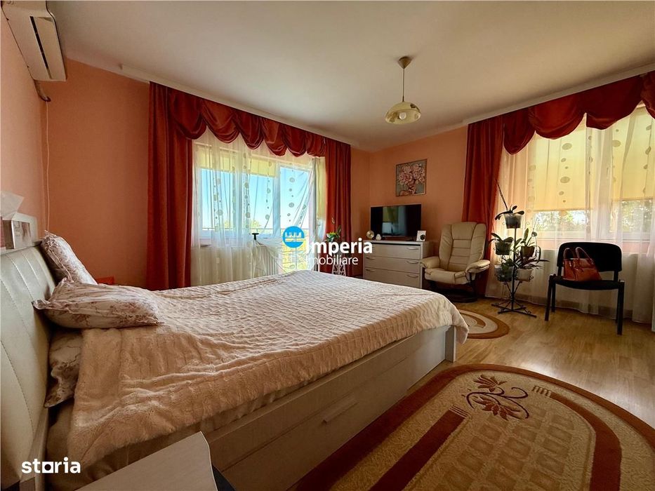 Vila 5 cam, 3 bai, beci, 800 teren, mobilata, Aroneanu Iasi
