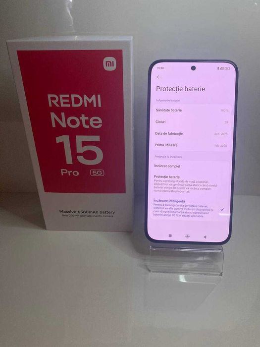 Telefon Xiaomi Redmi Note 15 Pro 5G 256 GB Black - Cod 127831