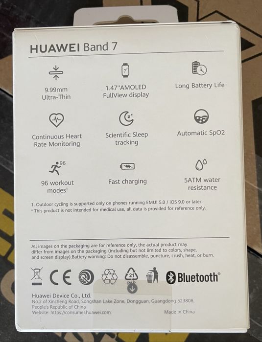 Bratara fitness HUAWEI Band 7, Android/iOS
