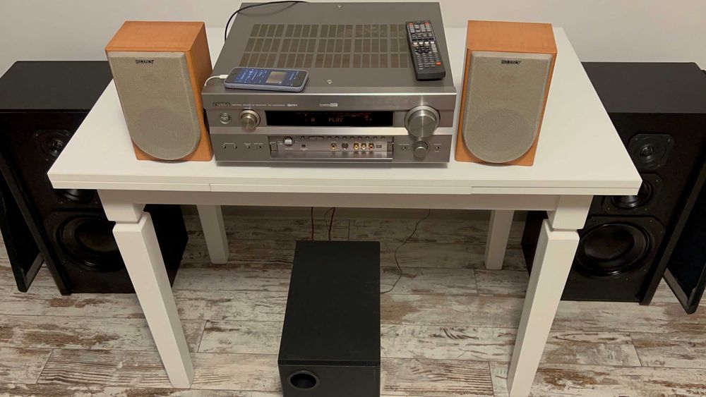 Subwoofer Quadral Sub 140 si boxe Sony SS-CNE3, video test