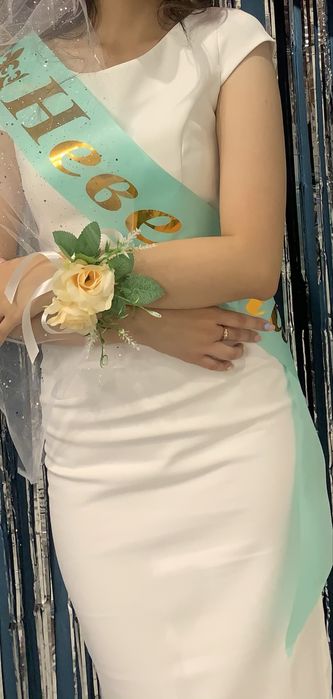 Турецкое белое платье