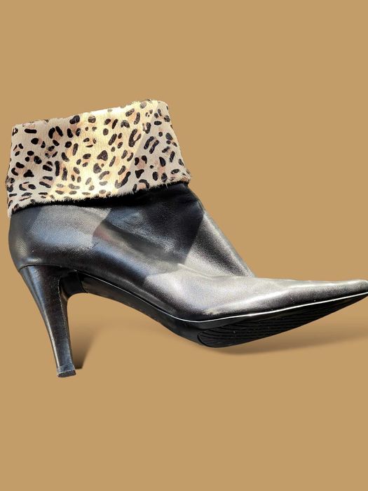 Botine elegante din piele