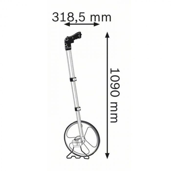 Шагомер мерное курвиметр механический и цифравой