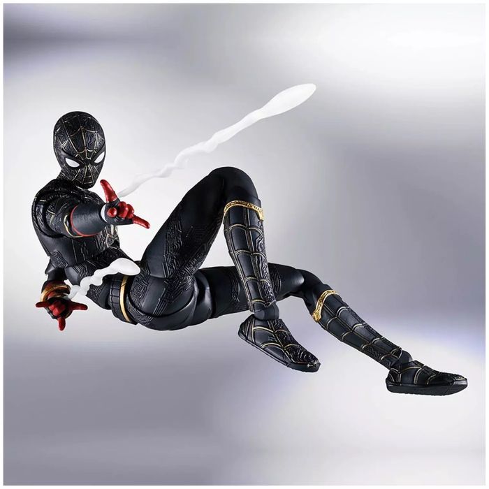 Spider man black & gold suit Bandai Marvel