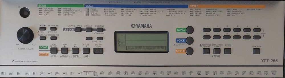 Orgă Yamaha YPT-255