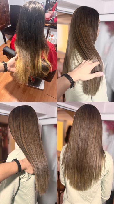 Balayage, suvite, vopsit, tuns, Coafat la Domiciliu