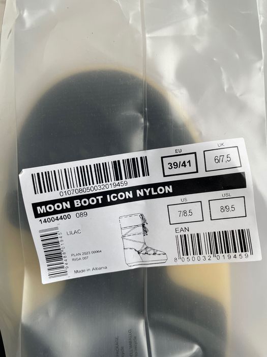 Ботуши Moonboots 39/41 лилави