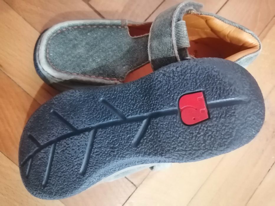 Ghete piele 22 usor imblanite