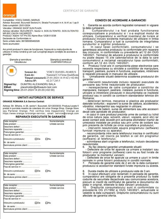 Xiaomi  13T Pro-512Gb  Impecabil Full Box