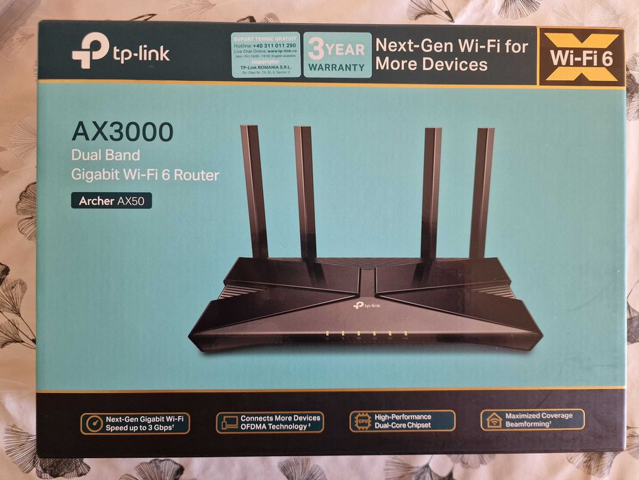 TP-Link Archer AX50 AX3000 рутер