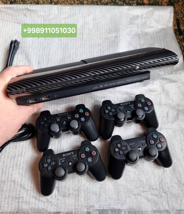 PlayStation 3 super slim 500 GB PLOMBA  Ochilmagan yangi holatda.
