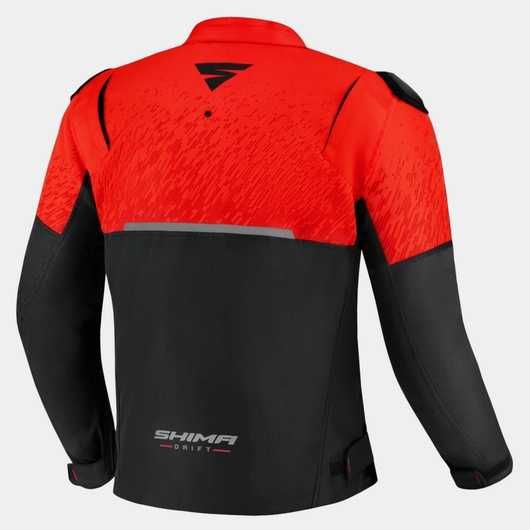 Мъжко двуслойно текстилно мотоциклетно мото яке SHIMA DRIFT  RED