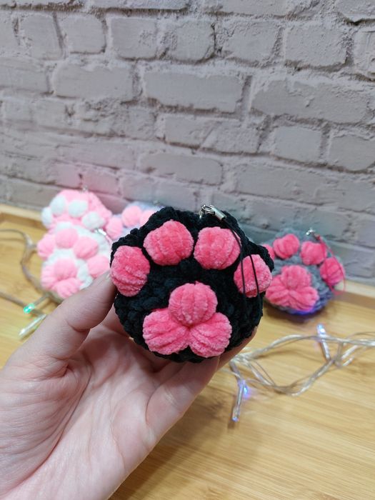 Плюшевые Лапки. Игрушка-брелок. Оптом.