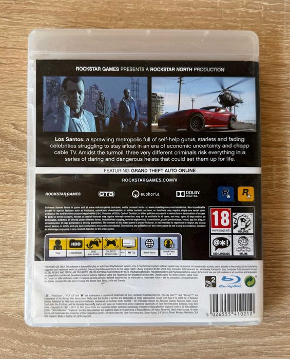 [ PS3 > GTA 5 / Grand Theft Auto V / ГТА5 за PlayStation 3
