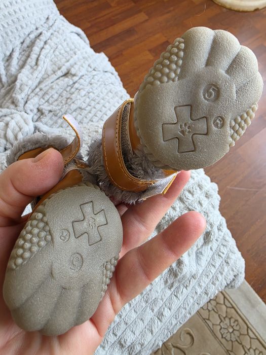 Зимние ботинки для собак Dog р.5