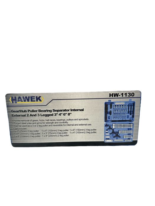 Професионален комплект скоби за лагери  , HAWEK 72 части