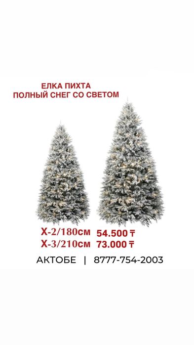 Ёлка в городе АКТОБЕ