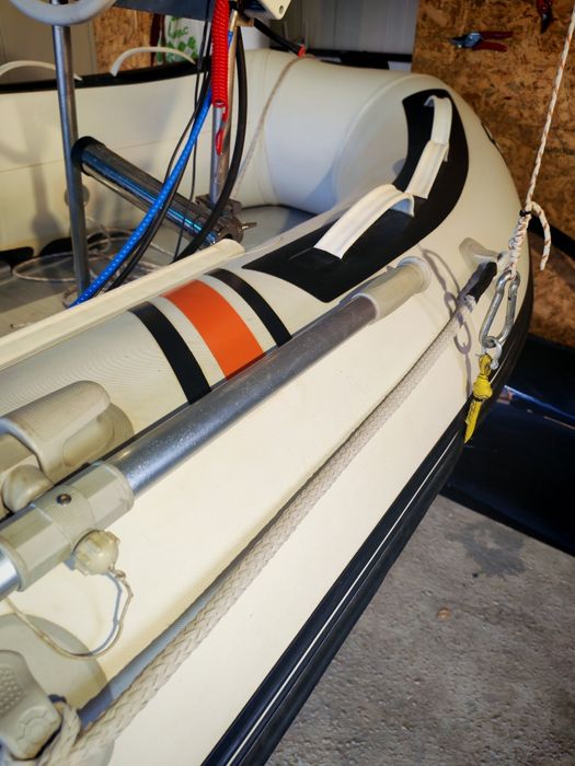 Лодка Zander 3,30m. с конзола,алум. под сонар и двиг.Merkury 6 Hp