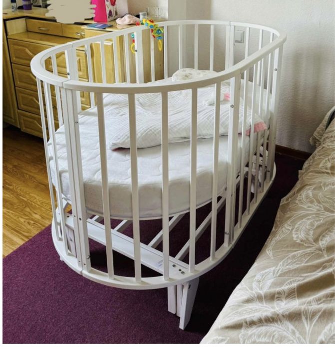 Кроватка трансформер маятниковый механизм