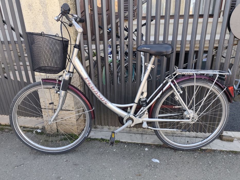 Damă 26 cu dublasuspensie și coș