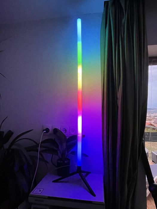 Lampa RGB de sol cu usb