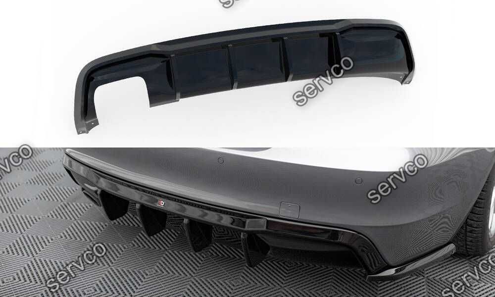 Difuzor bara spate Bmw Seria 1 M-Pack E82 2007-2011 v5 Maxton Design