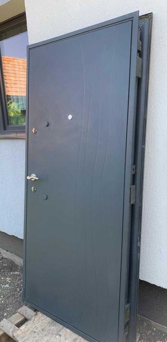 Vand usa metalica intrare casa Gri Antracit