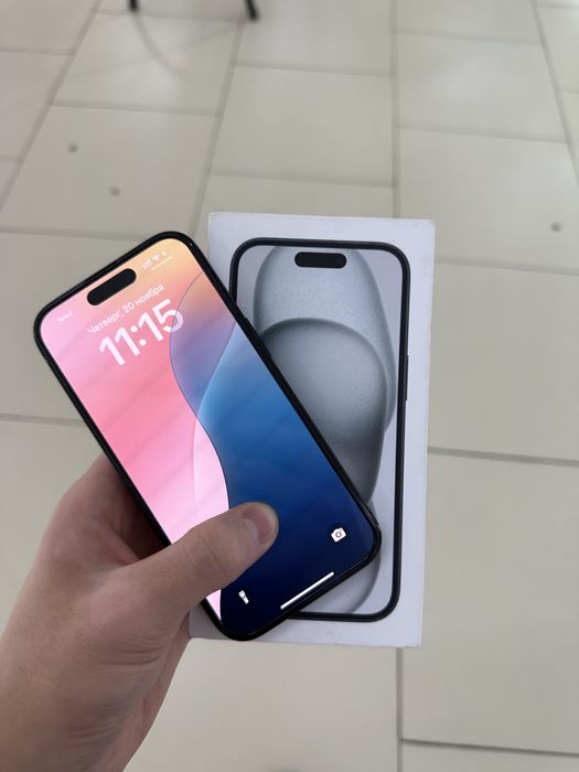 iPhone 15 128GB в хорошем сосотоянии