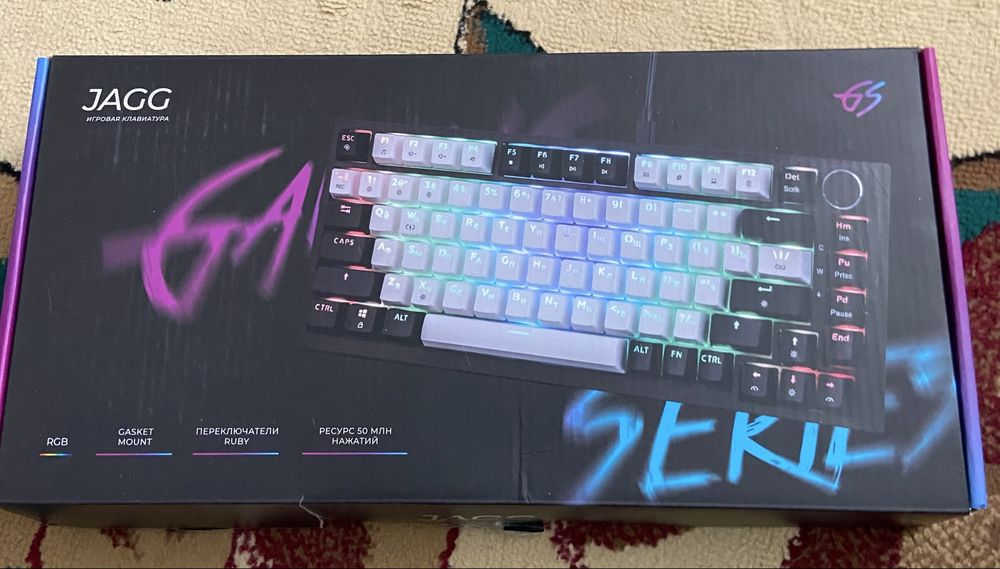 Продам  игровая клавиатура Jagg black