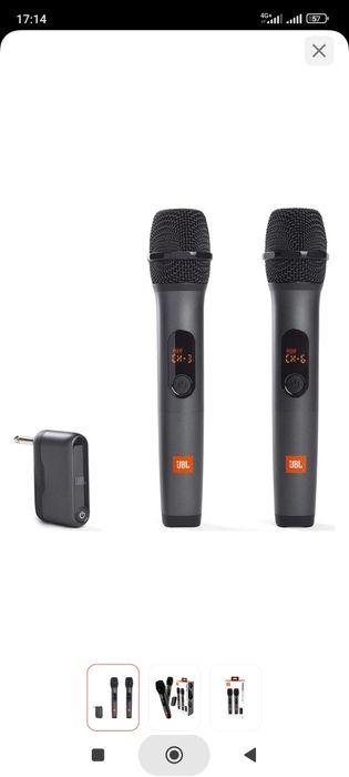 Микрофоны JBL беспроводные