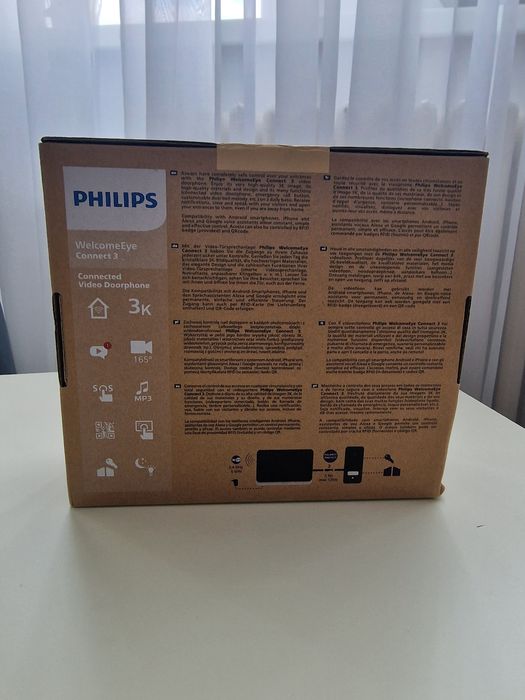 Videointerfon Philips WelcomeEye Connect 3, WiFi, 3K