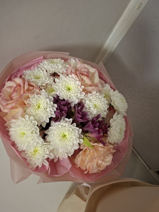 Букет цветов разные